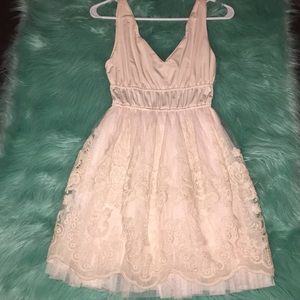 Cream American Rag dress